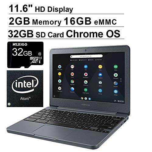 2020 Newest Samsung Chromebook 11.6 Inch Premium Laptop for Business Student| Intel Atom