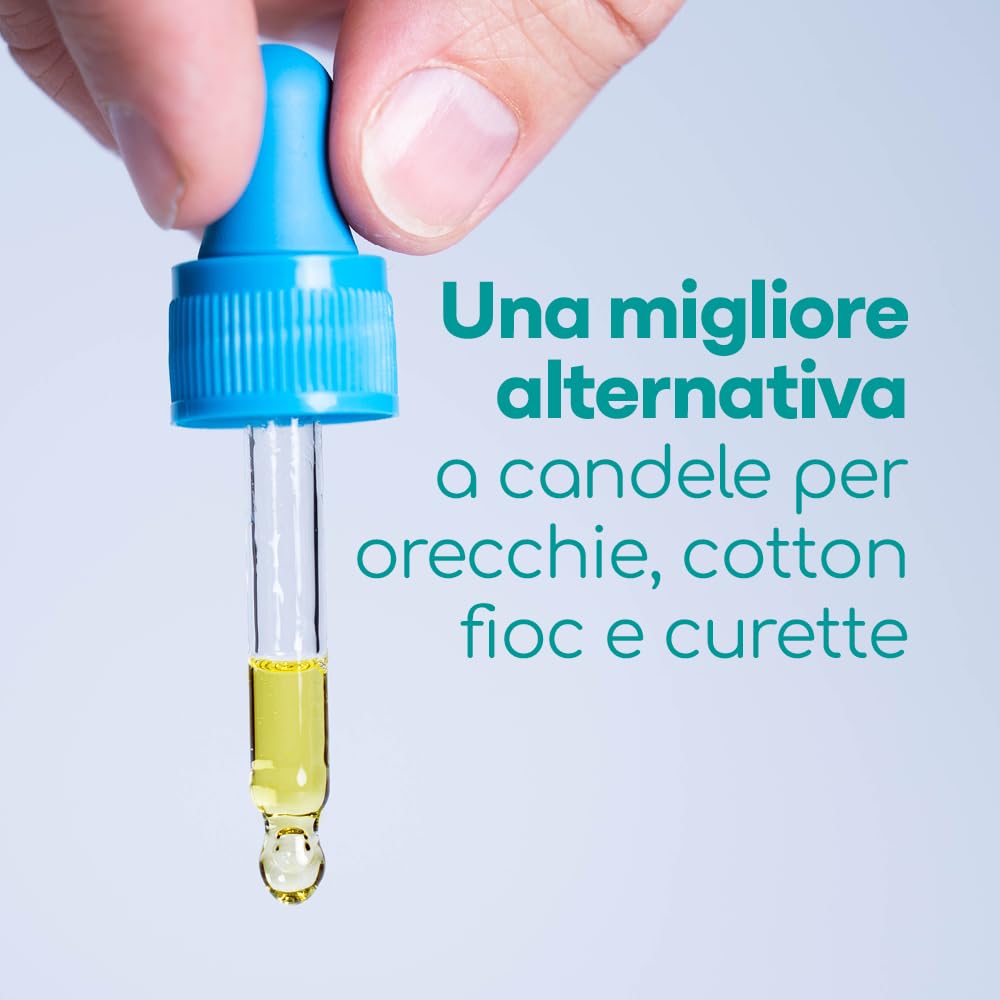 Medi Grade Gocce Auricolari all’Olio Oliva 100% Puro per Pulizia Orecchie – Olio per Rimozione Tappi di Cerume in Boccetta da 10 ml – Ammorbidisce e Rimuove i Tappi Orecchie – Sollievo Rapido