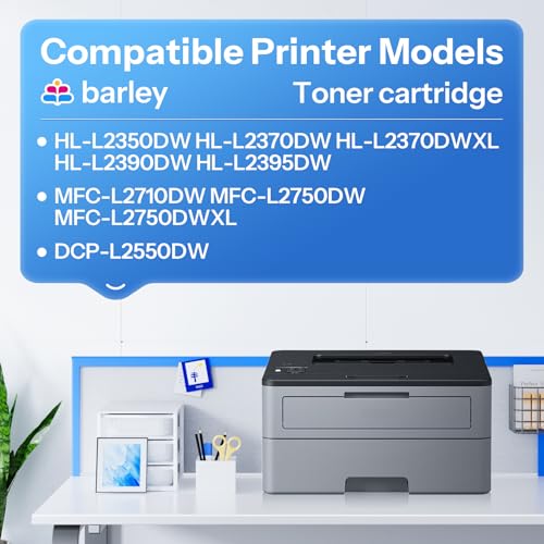 Image of TN730 TN-730 Compatible TN-730 TN730 Toner Cartridge Black Replacement for Brother TN730 TN-730 DCP-L2550DW MFC-L2750DW MFC-L2710DW Toner Printer (2-Pack).