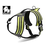 Best Front Range No-Pull Dog Harness. 3M Reflective Outdoor Adventure Pet Vest with Handle. 3 Stylish Colors and 5 Sizes.