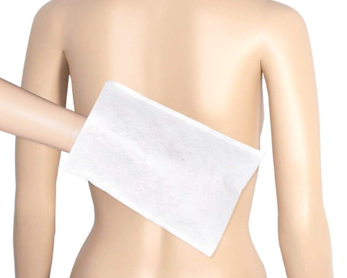 Einmalwaschlappen Economy Weiß | 50 Stück Soft Vliesstoff | saugfähig & sanft zur Haut | Einwegwaschhandschuh Waschlappen ideal für Hygienebereiche - wie Häusliche Pflege, Babypflege uvm.