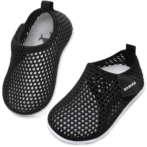 Image of JIASUQI Baby Boys Girls Barefoot Swim Pool Water Shoes Beach Walking Sandals Athletic Sneakers