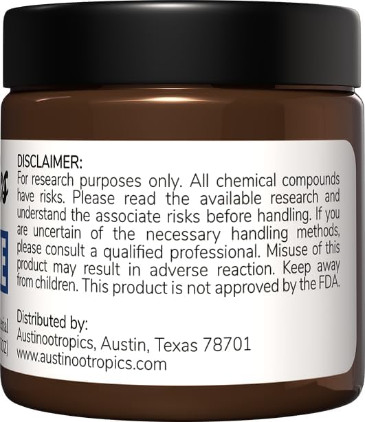 Austinootropics Centrophenoxine, 20 Grams Cognitive Enhancement Supplement, Brain Health Support, Memory and Focus Nootropic - Image 3