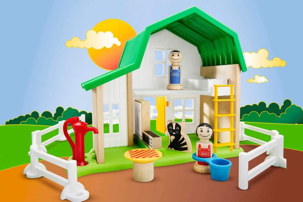 BRIO 30313 - My Home Town Farmhaus