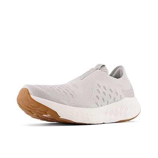 New Balance mens Fresh Foam X 1080 Unlaced V1 Slip-on Running Shoe, Light Aluminum/Silver Mink, 9.5 US