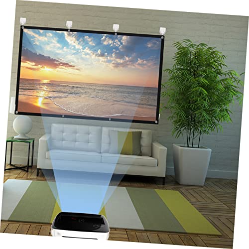 Pantalla portátil de proyector NUOBESTY 100 pulgadas miniatura 5