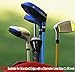 HH-GOLF 6 Pack Golf Ball Picker, Suction Cup Golf Ball Retriever, Golf Ball Pick up Tool for end of Putter
