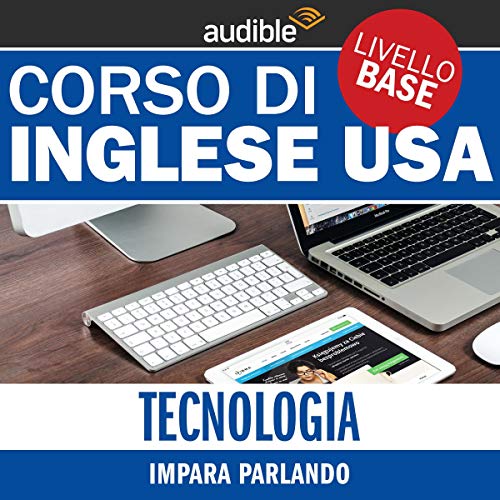 Diseño de la portada del título Tecnologia (Impara parlando)