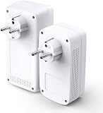 TP-Link TL-WPA8631P KIT CPL WiFi AV1300 Adaptateur Réseau, Homeplug AV2 1300Mbps, Bi-Bande WiFi AC1200Mbps, Brancher et Utiliser, 3 Port Ethernet Gigabit, OneMesh - 2