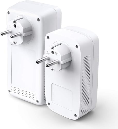 TP-Link TL-WPA8631P KIT CPL WiFi AV1300 Adaptateur Réseau, Homeplug AV2 1300Mbps, Bi-Bande WiFi AC1200Mbps, Brancher et Utiliser, 3 Port Ethernet Gigabit, OneMesh - 2