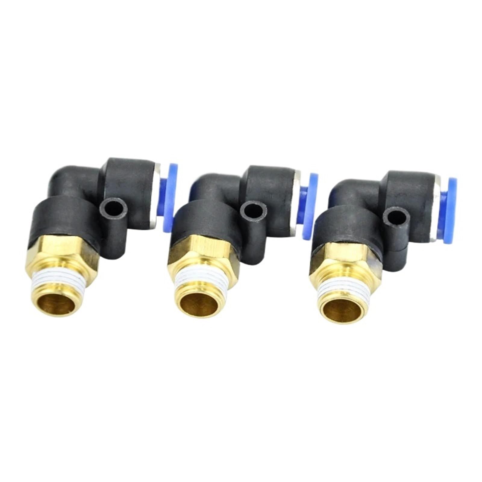 Connettori per tubi d'aria, 30 raccordi rapidi pneumatici PL6-01 da 6 mm con filettatura 1/8"