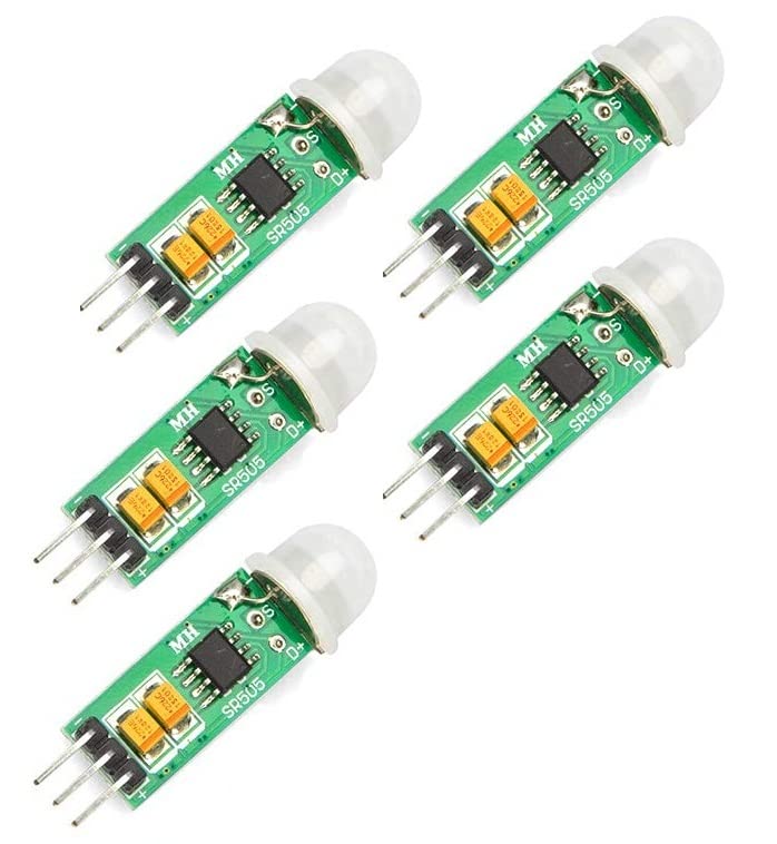 Scriptronics® HC-SR505 Micro Body Sensing Module IR Pyroelectric Infrared PIR Human Motion Detector Sensor Module (5 Piece) (B0B8J3HCQ6) Amazon Price History, Amazon Price Tracker
