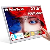 Monitor Touchscreen, 21.5 Pollici Schermo Computer 1080p con Supporto VESA