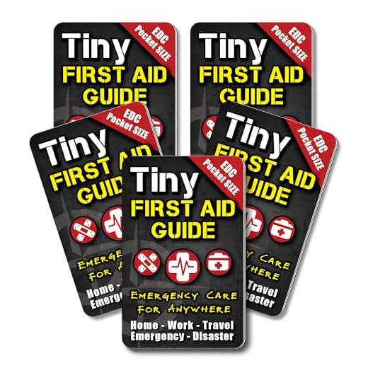 Tiny First Aid Guide Book