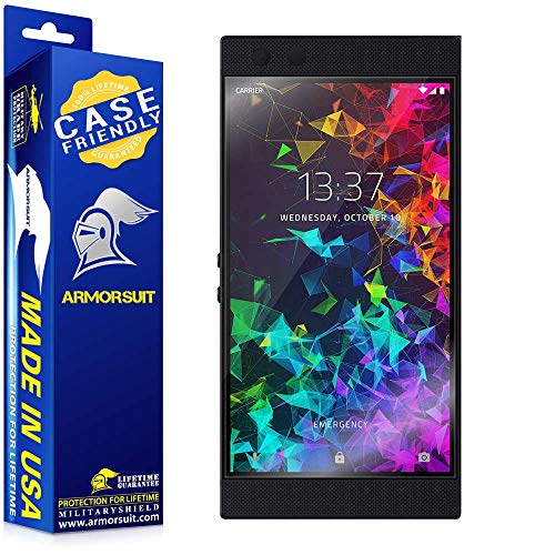 Armorsuit Militaryshield [Case Friendly] Screen Protector Designed For Razer Phone 2 - Anti-Bubble Hd Clear Film #TOP10