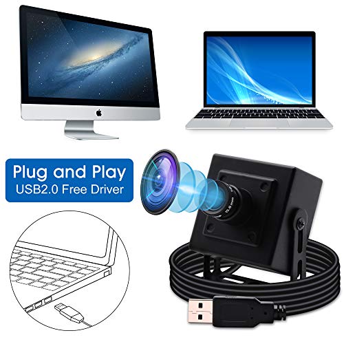 Caméra USB 4K anti-surchauffe boîtier métal pour streaming Raspberry Pi - 3