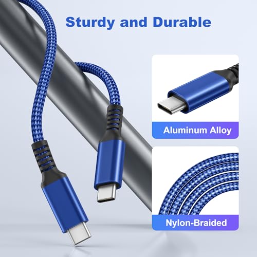 Basesailor USB Type C to C 60W Cable 10ft/2Pack - image 6