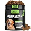 Dog Urine Neutralizer for Lawn - 150 Chews - Advanced Grass Saver for Dogs - Green Grass Chews with Natural Ingredients & Digestive Enzymes - Yellow Spot Lawn Repair - Duck
