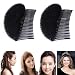 Pack of 2 Women Lady Girl Hair Styling Clip Stick Bun Maker Braid Tool Hair Accessories Charming Bump It Up Volume Inserts Do Beehive Hair Styler Hair Comb DIY Hair Beauty Tool