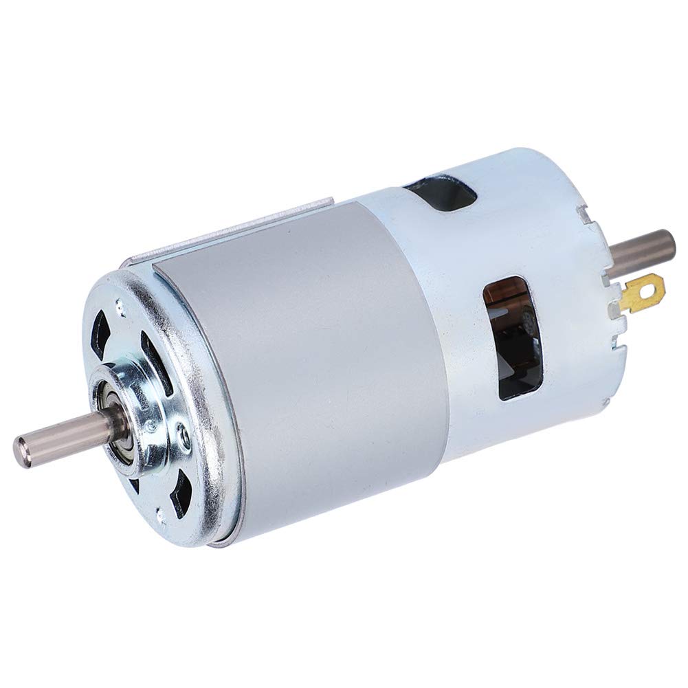 Motor CC 765 de 12-36V con rodamiento de bolas para proyectos mecánicos 8