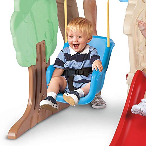Little Tikes Hide & Seek Climber and Swing, Indoor Outdoor with Slide - Easy Set Up - Toddler Playset, 53.50''L x 52.00''W x 41.00''H - image 5
