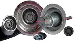 Trava Antifurto Anti Roubo Estepe Compatível Com City Sparelock Com Mais de 10.000 Segredos