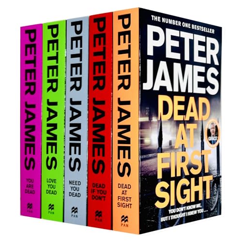Roy Grace Series Book 11-15 Collection 5 Books Set By Peter James(Set 3) (You Are Dead, Love You Dead, Need You Dead, Dead If You Don't & Dead at First Sight)