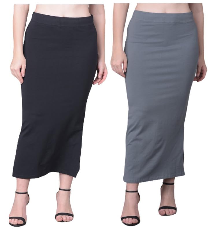 Image of Comfort Lady Women Cotton Blend Saree Shapewear /Saree Shapers Underskirt /Saree Petticoat