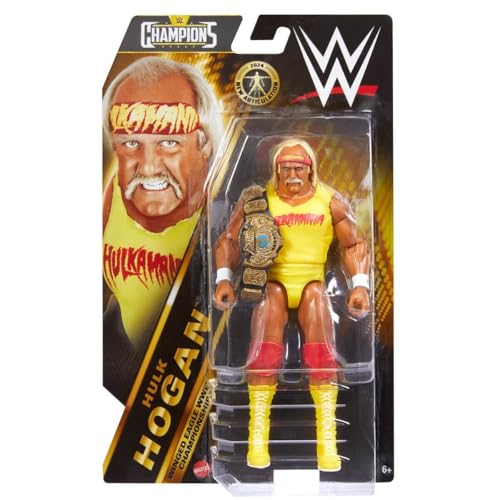 WWE Champions 2024 Wave 2 Hulk Hogan with Winged Eagle Title Action Figure