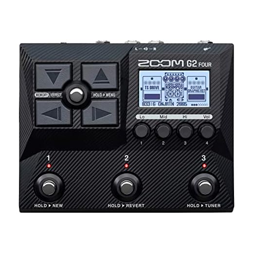 Zoom - G2 FOUR - Pedal multiefectos para guitarra