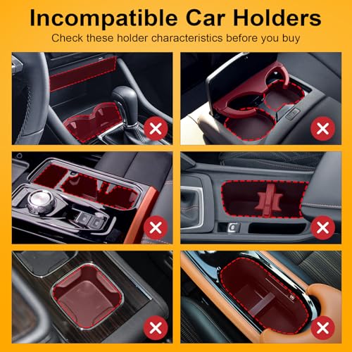 Expansor automático para portavasos de auto, pack de 2 miniatura 3