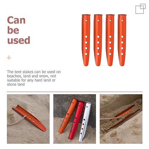 Piquets de sable en U pour tente de camping et fixation de plage - 7