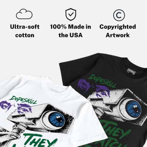 Image of DopeSkill Graphic Tee Streetwear Hip Hop Hypebeast Unisex T-Shirt Sneaker Colour Matching Shirts Rapper Mouth