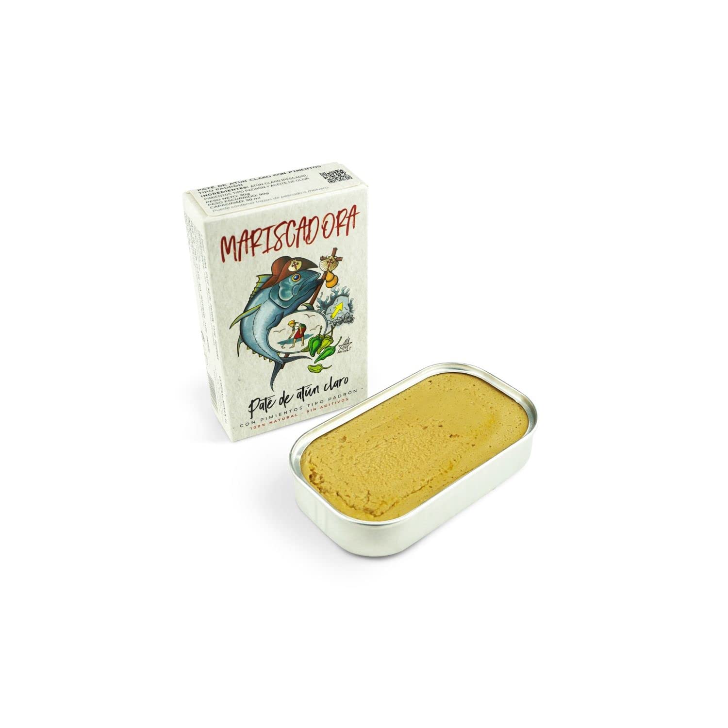 15 x rysik tuńczyka z papryką Padron - Opakowanie 90g