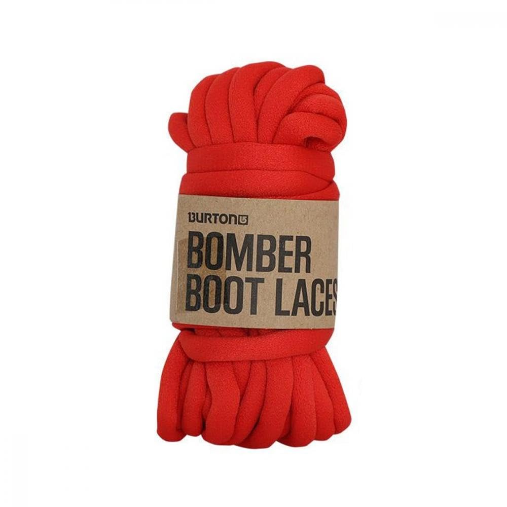 Burton Bomber - Lacci per scarponi da snowboard, colore: Rosso