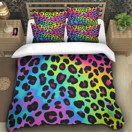 Housse de couette super douce effet 3D parure de lit confortable - 5