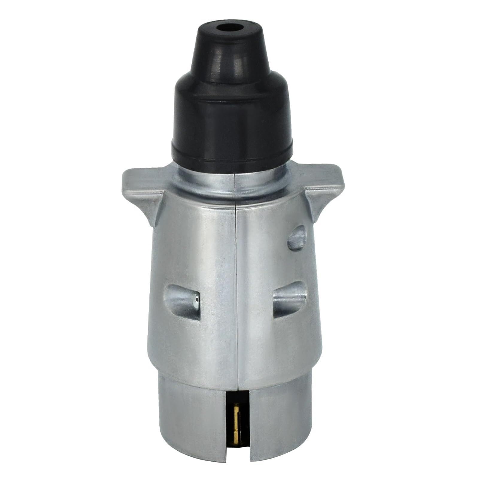 Akcesoria do 2 Szt. Jack Przyczepy 7-pinowy Adapter Złącza Elektrycznego 12 V Do Holowania Na kemping, wędrówki, podróże | Samochód, Ciężarówka, Stop Aluminium, Okablowanie