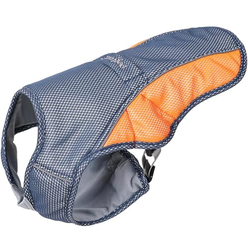 クールベスト 犬 冷感犬服 小型犬 中型犬 大型犬 ペットクーリングベスト ペット用品 ドッグウェア 冷却コート ひんやり 夏 ベスト クール犬用夏服 夏服 熱中症対策 暑さ対策 快適 着脱簡単 通気 汗吸収 XXL(38*33*6cm) オレンジ色です