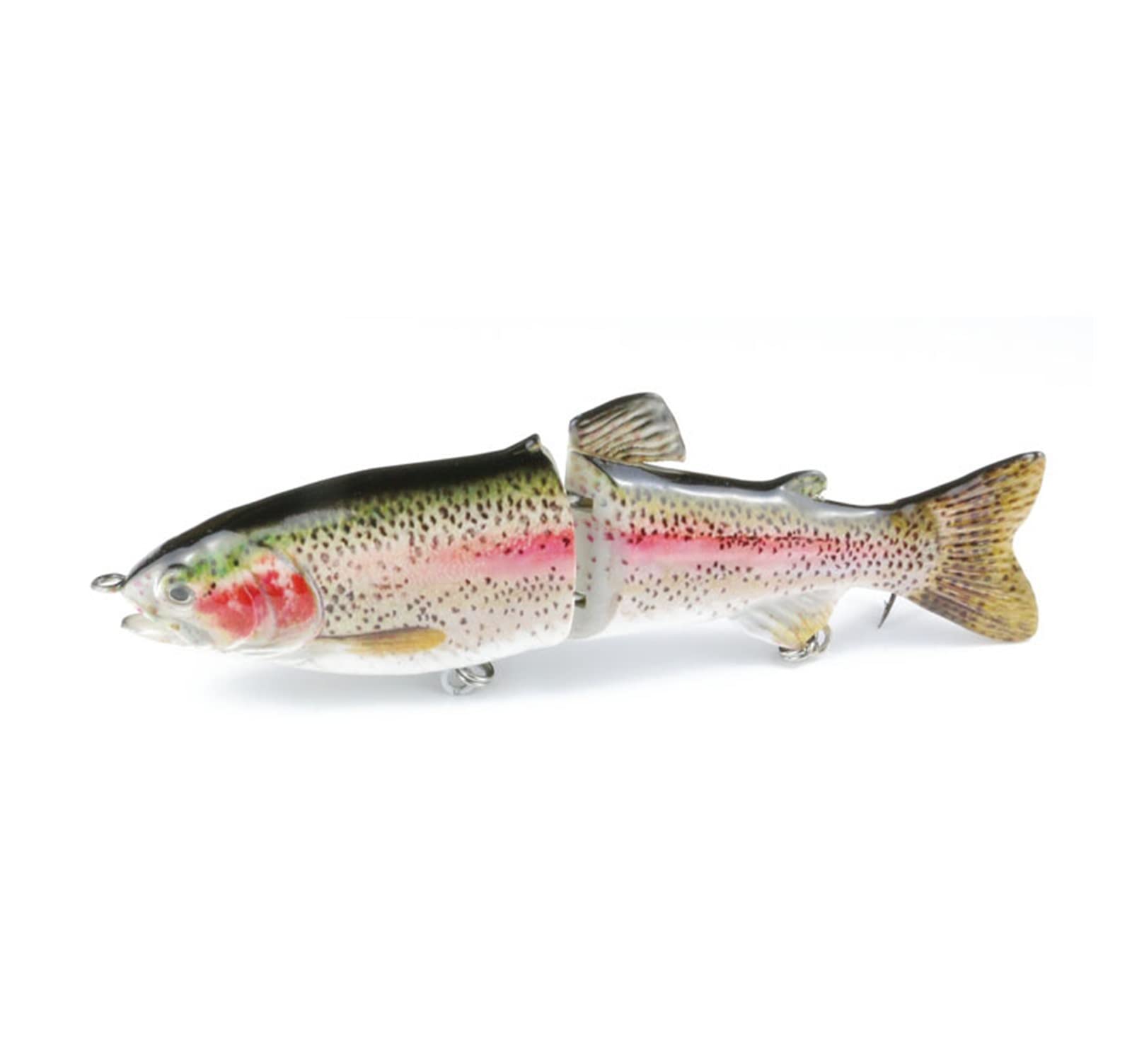 Przynęty wędkarskie, 3D Eyes Miękka przynęta wędka Duży rozmiar 2 segmenty Łączona przynęta 18 cm 65,6 g Swimbait Crankbait Pstrąg Muskie Sea Fish Lure Glide Pływanie