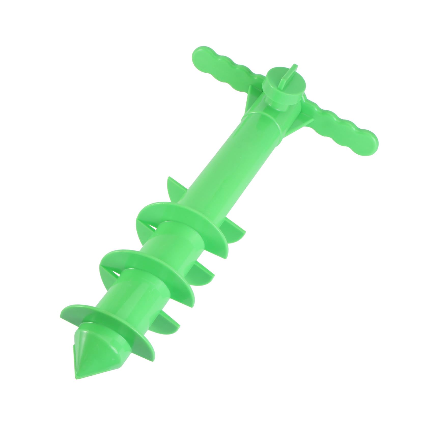 Base de sombrilla para arena con espiral portátil y plástico de alta resistencia