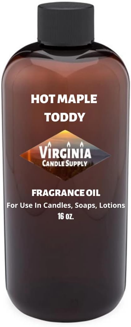 Hot Maple Toddy Type Fragrance Oil (Our Version of The Brand Name) (16 oz Bottle) for Candle Making, Soap Making, Tart Making, Room Sprays, Lotions, Car Fresheners, Slime, Bath Bombs, Warmers……