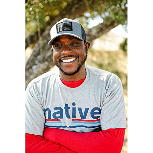 Image of American Flag Hat, Baseball Cap for Men Women, Adjustable Snapback Hats USA Flag Trucker Hat Black