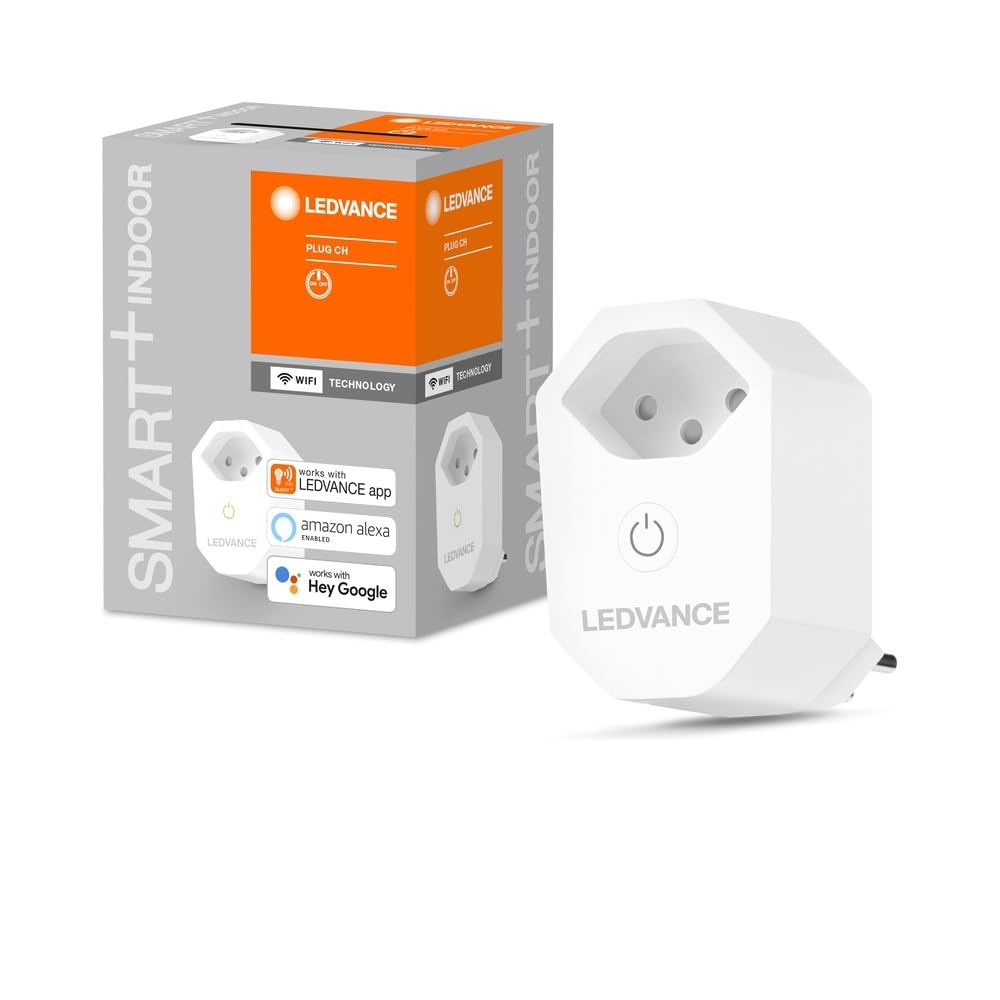 LEDVANCE SMART Slimme binnenstekker met ZigBee-technologie, integreert traditionele apparaten in het slimme thuis, meet en bespaart energieverbruik, compatibel met Alexa of Google, zwart, 1-pack LEDVANCE SMART Slimme binnenstekker met ZigBee-technologie, integreert traditionele apparaten in het slimme thuis, meet en bespaart energieverbruik, compatibel met Alexa of Google, zwart, 1-pack