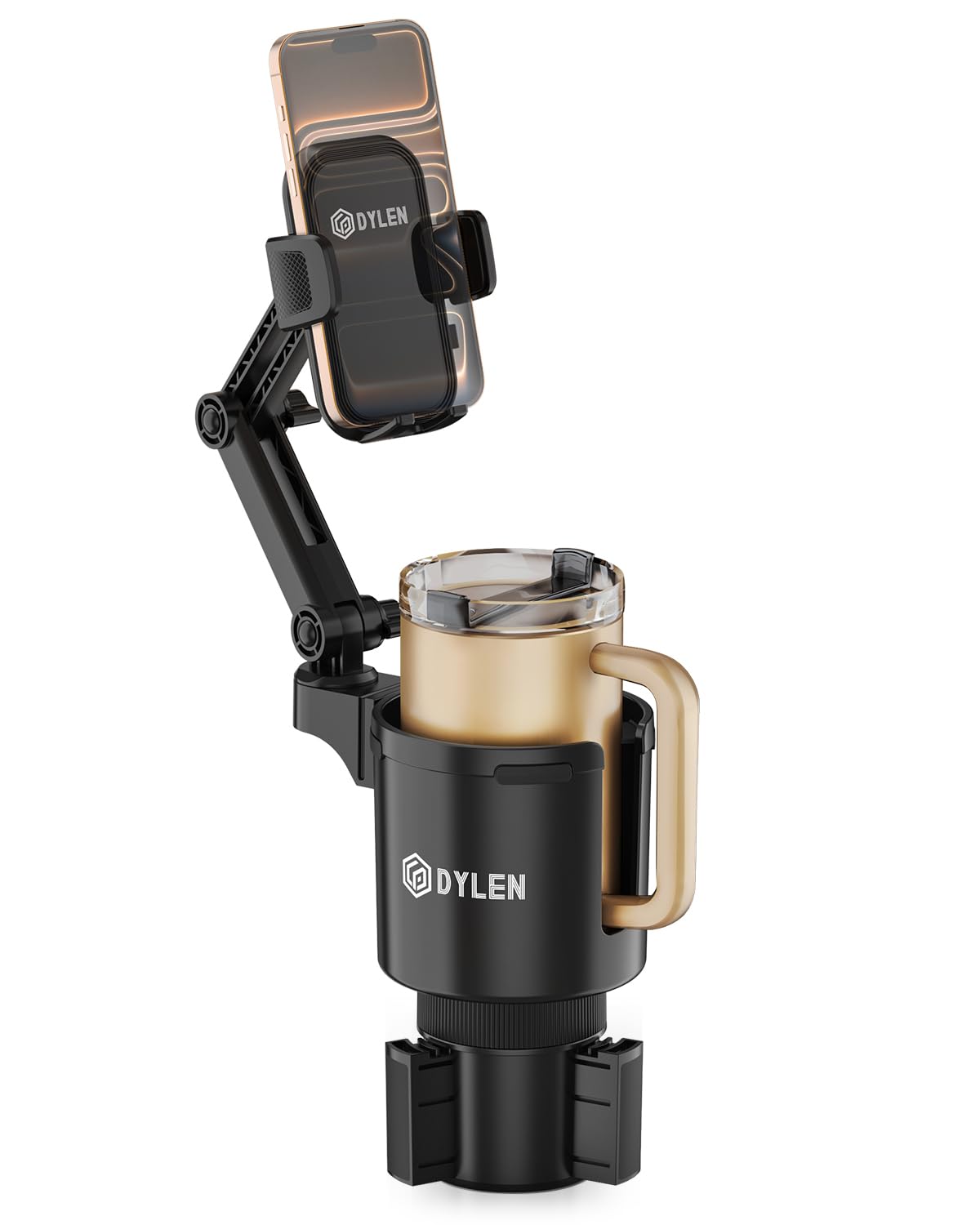 DYLEN 2-in-1 Cup Holder Phone Mount