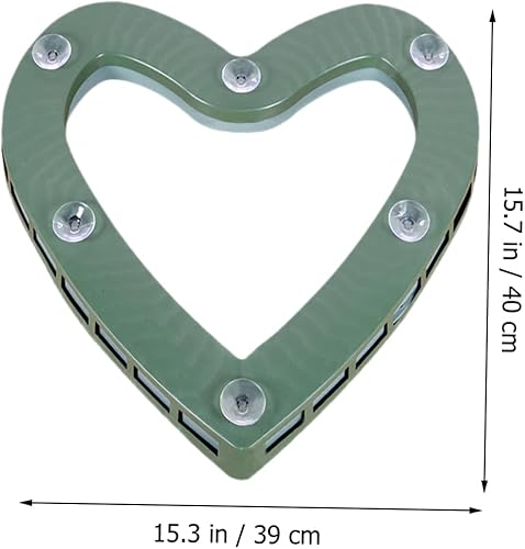 Miniatura 8 de Marco de corazón para coche de boda, accesorios para automóvil, bloque de floristería, bloques de flores de espuma, espuma floral, en forma de