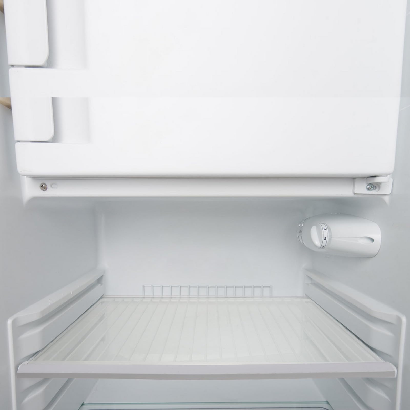 Ripiano 32x13 per Frigorifero in Vetro Temperato Divisorio 17 58x0, 28 | Vetro Trasparente, Bordi Lisci senza Sbavature, Organizer Regolabile per Cucina