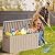 TARKARI 80 Gallon Lockable Resin Deck Box, Waterproof & UV-Resistant Outdoor Storage Box for Outdoor Cushion Storage and Outdoor Delivery Storage, Coffee