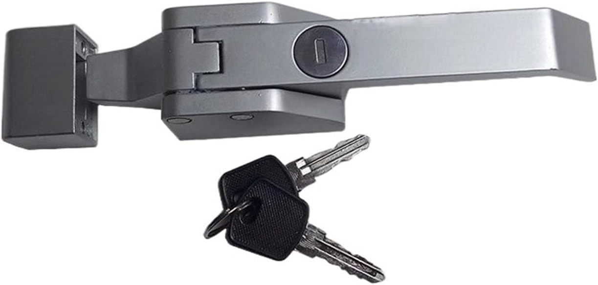Freezer Handle Oven Door Hinge Cold Storage Store Industrial Knob Lock Latch Hardware Pull Part Equipment Plant(Without Key)