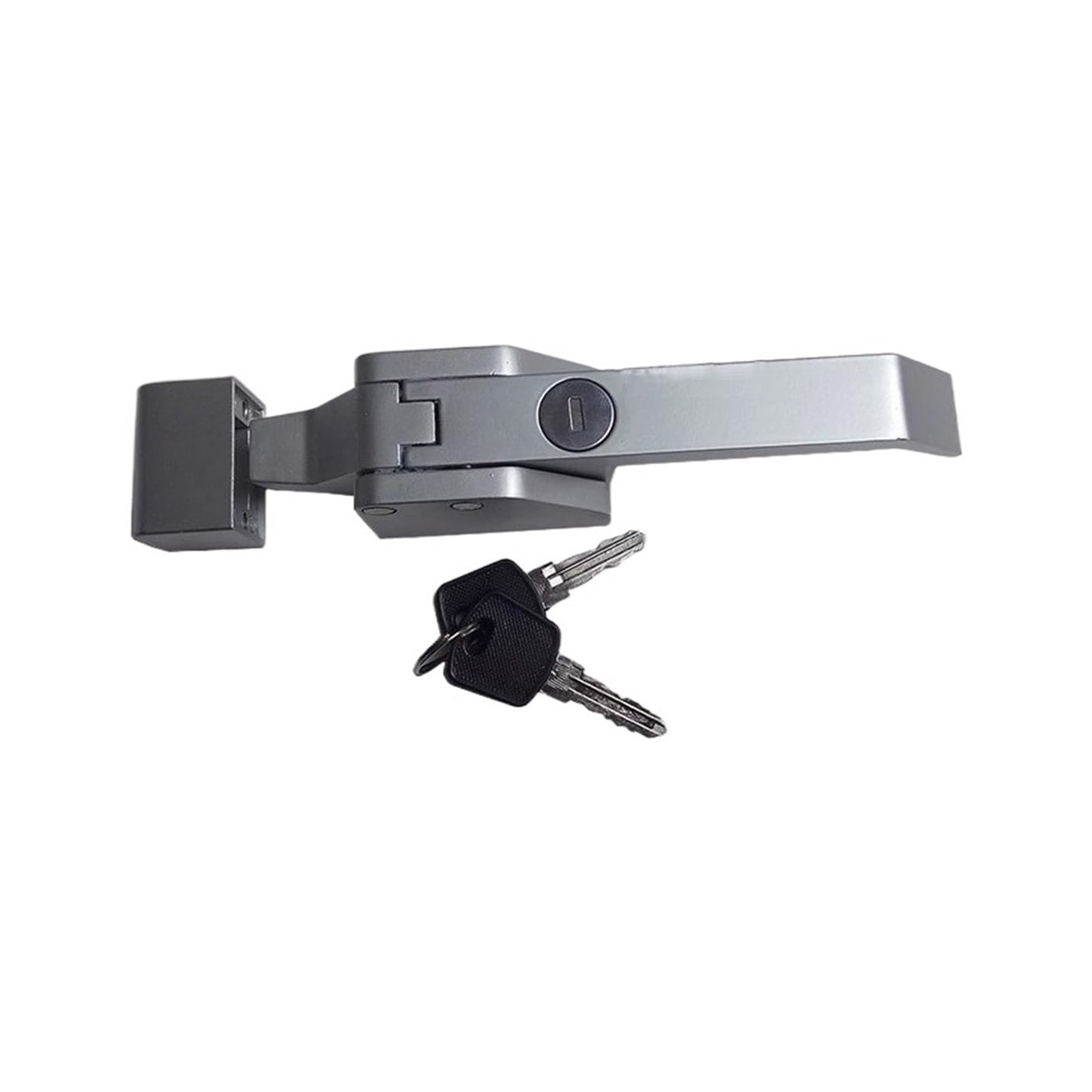YMUGUEGH Freezer Handle Oven Door Hinge Cold Storage Store Industrial Knob Lock Latch Hardware Pull Part Equipment Plant(With key)