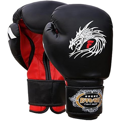 Guantes de boxeo Farabi Sports Dragon Series (14 oz) Cover